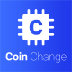 Coin change - Android Cryptocurrency Exchange Template - Mobile / Android
