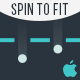 Spin to fit - Fun Arcade Game IOS Template + easy to reskine + AdMob - Mobile / iOS