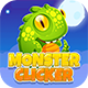 Monster Clicker : Unity 2018 Game Source Code + Admob Ads Ready - Mobile / Android