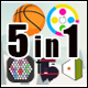 5 in 1 Construct 2 & 3 HTML5 Games Pack (C2 / C3 CAPX) - HTML5 / Games