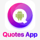 Quotes Android App with Admin Panel - Mobile / Android