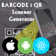 React native barcode and QR scanner and generator - Mobile / Native Web