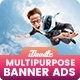 Multi Purpose Banners HTML5 D3 - Google Web Designer - HTML5 / Ad Templates