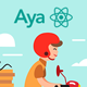 Aya React Native - A simple real-time route tracking - Mobile