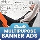 Multi Purpose Banners HTML5 D4 - Google Web Designer - HTML5 / Ad Templates