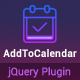 AddToCalendar - Add Events to Your Calendar - JavaScript / Calendars