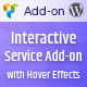 Interactive Service Add-On with Hover Effects for WPBakery - WordPress / Add-ons