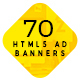 10 Animated HTML5 Ad Banners Bundle - HTML5 / Ad Templates