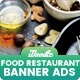 Food & Restaurant Banners Ad Template - HTML5 / Ad Templates