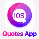 Quotes iOS App with Admin Panel - Mobile / iOS