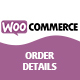 WooCommerce Order Details - WordPress / eCommerce / WooCommerce