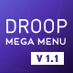 Droop Mega Menu - JavaScript / Navigation