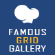 Famous - Responsive Image & Video Grid Gallery for WPBakery Page Builder - WordPress / Galleries