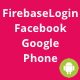 Firebase - Login and Register with Email, Facebook and Google Android - Mobile / Android
