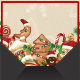 Merry Christmas Card v1 - HTML5 / Canvas