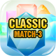 Classic Match3 - HTML5 Game + Mobile version + AdMob (Construct 3 | Construct 2 | Capx) - HTML5 / Games