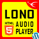 Lono - Responsive HTML5 Audio Player With Playlist WordPress Plugin - WordPress / Media