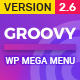 Groovy Mega Menu - Responsive Mega Menu Plugin for WordPress - WordPress / Interface Elements