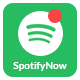 SpotifyNow - Get Current Playing Song on Your Spotify - JavaScript / Media