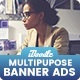 Multi Purpose Banners HTML5 D16 - GWD - HTML5 / Ad Templates