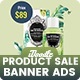 Product Sale Banners Ad - GWD - HTML5 / Ad Templates