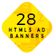 Business & Finance Google Ad Banners - HTML5 / Ad Templates