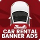 Car Rental HTML5 Banners Ad - GWD & PSD - HTML5 / Ad Templates