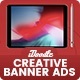 Creative, Startup Agency Banners HTML5 Ad D40 - GWD & PSD - HTML5 / Ad Templates