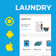 6 App Template| Laundry Booking App| Single Vendor Laundry App| Laundry Ordering App| Quickwash - Mobile / Native Web