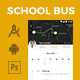 4 App Template| School Bus Tracking App| Parents Child Tracking app| Tracking App| Driver App - Mobile / Android