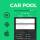 4 App Template| Carpooling App| Bike Pooling App| Ride Sharing App|Car sharing App| Vroom - Mobile / Native Web