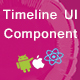 React native Timeline UI | Component - Mobile / Native Web