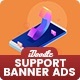 Customers Support Banners HTML5 Ad - HTML5 / Ad Templates