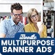 Multi-Purpose Banners HTML5 D52 - GWD & PSD - HTML5 / Ad Templates