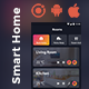 2 App Template| Smart Home App| IoT App| Home Control App| Home Automation App| SmartHome - Mobile / Native Web
