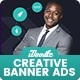 Creative, Startup Agency Banners HTML5 Ad D61 - GWD & PSD - HTML5 / Ad Templates