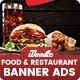 Food & Restaurant Banners HTML5 Ad D65 - GWD & PSD - HTML5 / Ad Templates