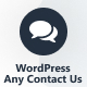 WordPress Any Contact Us - WordPress / Widgets