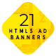 Love - 3 Animated HTML5 Ad Banners - HTML5 / Ad Templates