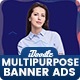 Multi-Purpose Banners HTML5 D70 - GWD & PSD - HTML5 / Ad Templates