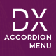 DX Accordion Menu - JavaScript / Navigation
