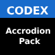 Codex Accordion Pack - CSS / Layouts