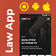 2 App Template| Consulting Firm| Financial Advisor| Lawyer App| Service Providing Business| LawApp - Mobile / Native Web