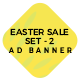 Easter Sale Set-2 Ad Banners - HTML5 / Ad Templates