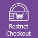 WooCommerce Restrict Checkout Plugin - WordPress / eCommerce / WooCommerce