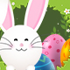 Happy Easter Card v3 - HTML5 / Canvas