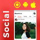 2 App Template| Social Network App| Chatting and Group Chatting App| Story Sharing App| ShareWorld - Mobile / Native Web