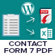 WordPress Contact Form 7 PDF, Google Sheet & Database - WordPress / Forms
