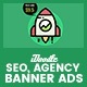 C04 - SEO, Startup Agency Banners GWD & PSD - HTML5 / Ad Templates