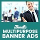 C08 - Multipurpose, Business Banners GWD & PSD - HTML5 / Ad Templates